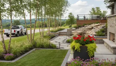 Landscaping design services in Columbia, MO for residential and commercial outdoor spaces