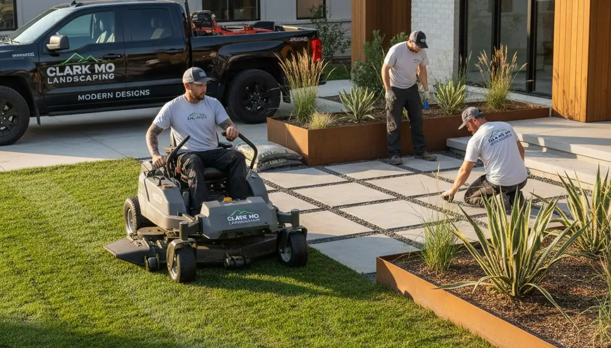 Landscaping service in Columbia, MO, for professional yard design and maintenance