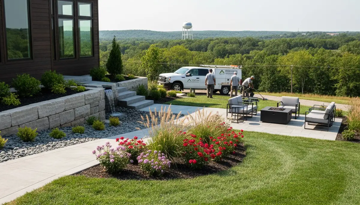 Landscaping design services in Columbia, MO for residential and commercial outdoor spaces