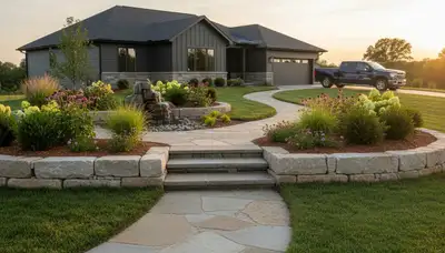 Columbia, MO landscaping design by Columbia Landscape Design for residential outdoor spaces