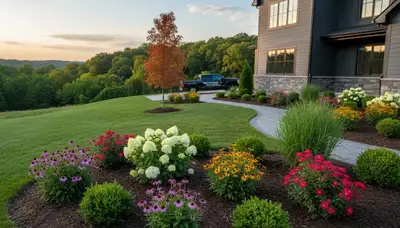 Landscaping team serving Columbia, MO with custom landscape design and installation