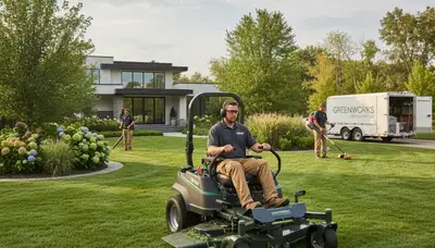 Professional lawn mowing service in Columbia, MO by Chop Chop Landscaping keeping lawns trimmed neatly